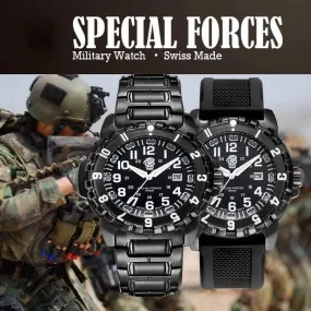 Military-Grade EDC Survival Watch - Waterproof Tactical Timepiece