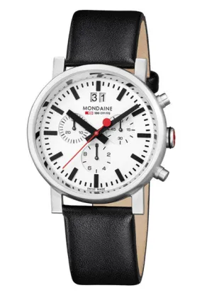 Mondaine Chronograph Large Date Swiss Watch A690.30304.11SBB