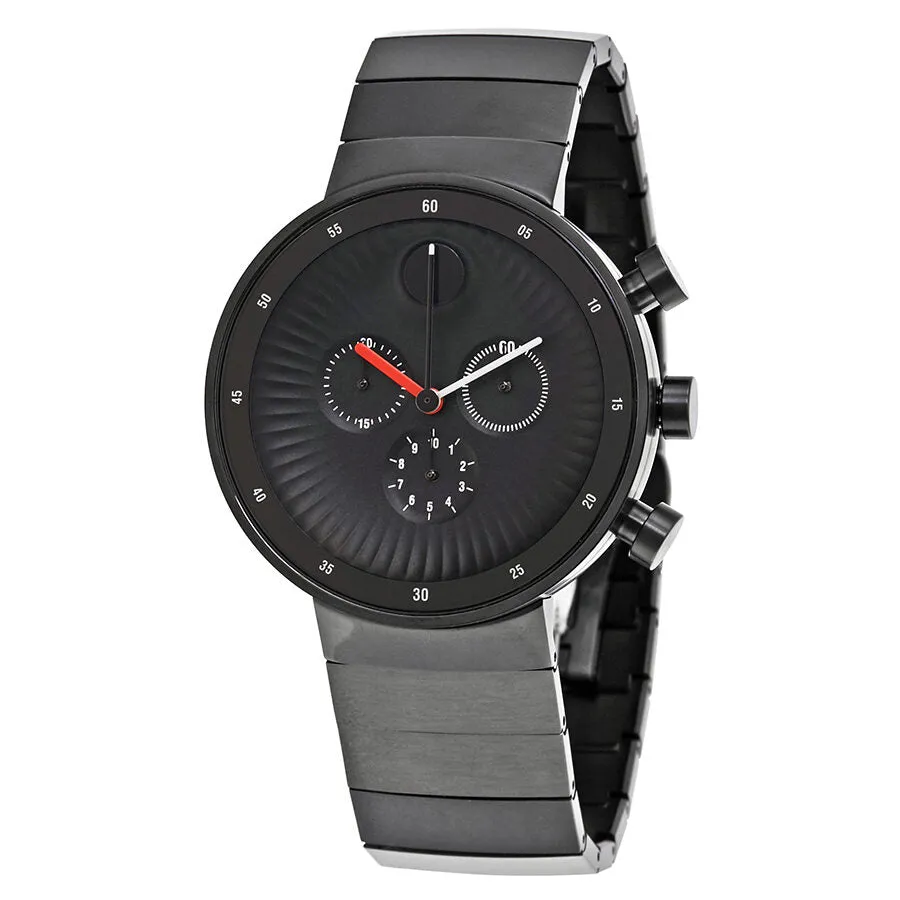 Movado Edge Black Ion-plated Stainless Steel Men's Watch 3680011