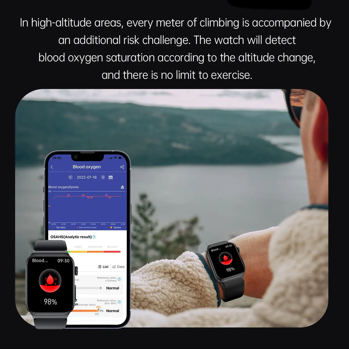New ECG PPG Smart Watch Men Laser Treatment Of Hypertension Hyperglycemia Hyperlipidemia Heart Rate Healthy Sport Men Smartwatch