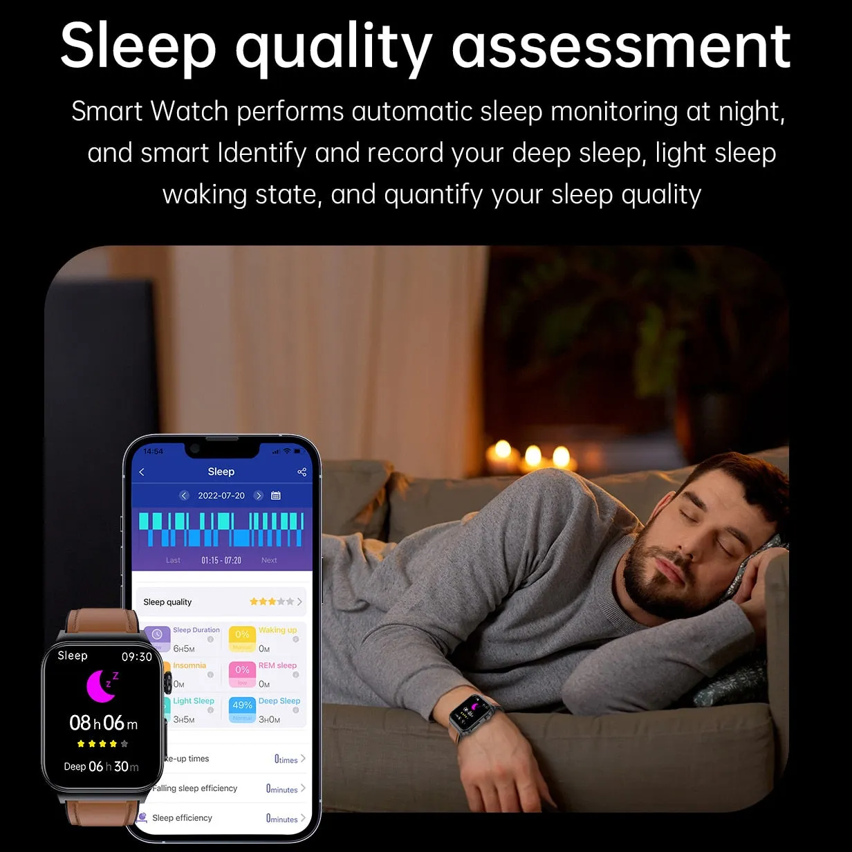New ECG PPG Smart Watch Men Laser Treatment Of Hypertension Hyperglycemia Hyperlipidemia Heart Rate Healthy Sport Men Smartwatch
