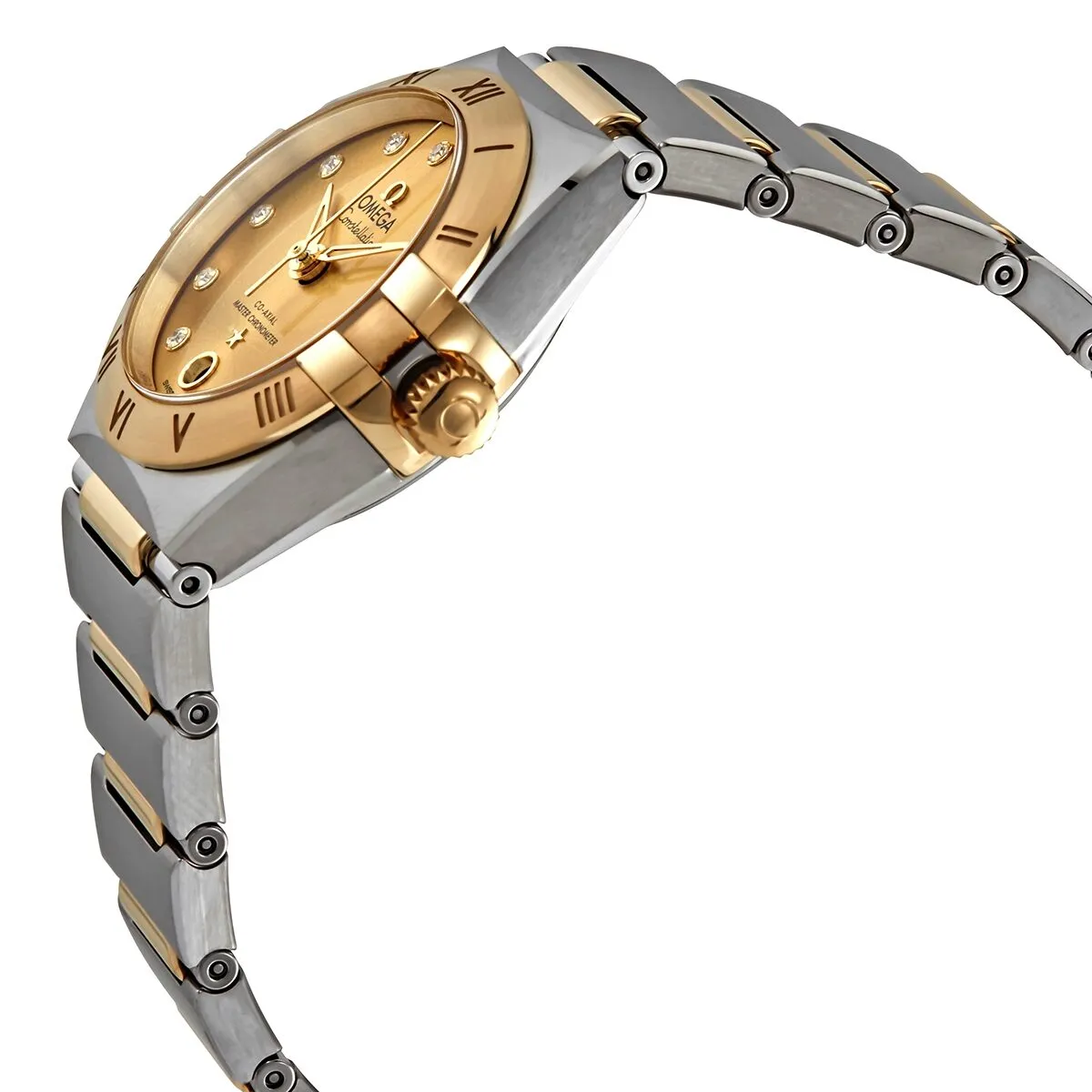 Omega Constellation Manhattan Automatic Diamond Ladies Watch 131.20.29.20.58.001