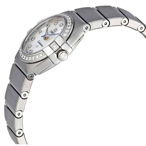 Omega Constellation Mother of Pearl Dial Steel Ladies Watch 123.15.24.60.55.001
