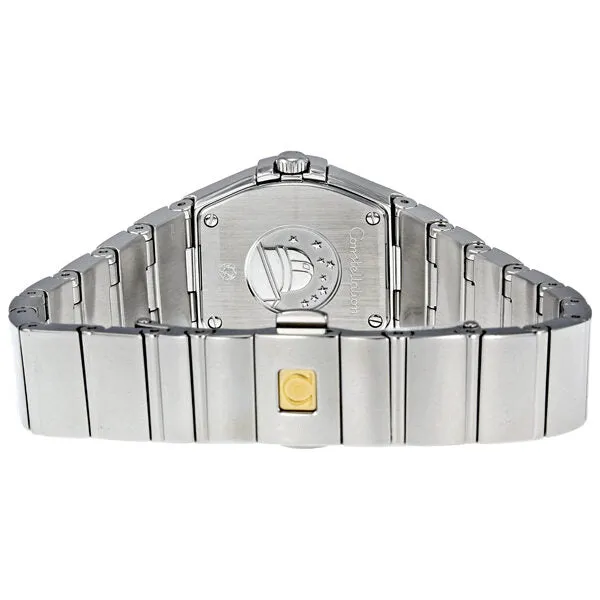 Omega Constellation Polished Quartz Black Dial Ladies  Watch 12315246051002