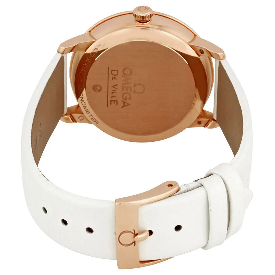 Omega De Ville Prestige Mother Of Pearl Dial Ladies Watch 424.57.33.20.55.002