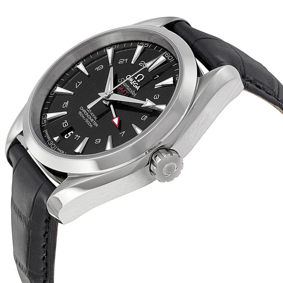 Omega Seamaster Aqua Terra Black Dial GMT Automatic Men's Watch 23113432201001 231.13.43.22.01.001