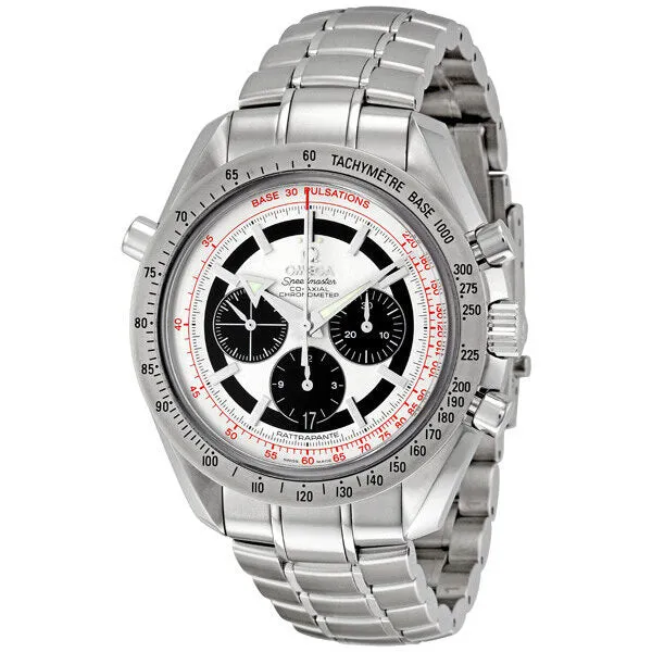 Omega Speedmaster Broad Arrow White Dial Chronograph Men's Watch 3582.31