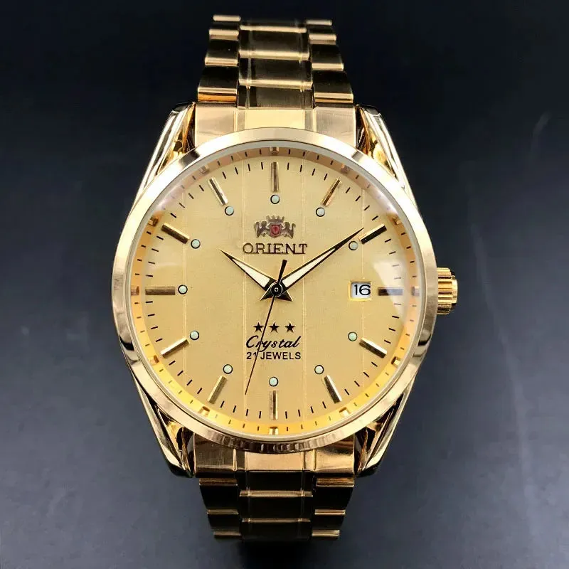 Orient Watches High Quality AAA Clock Brand New Top Men's Watch Luxury Multi-Function All-Steel Automatic Mechanical Tourbillon