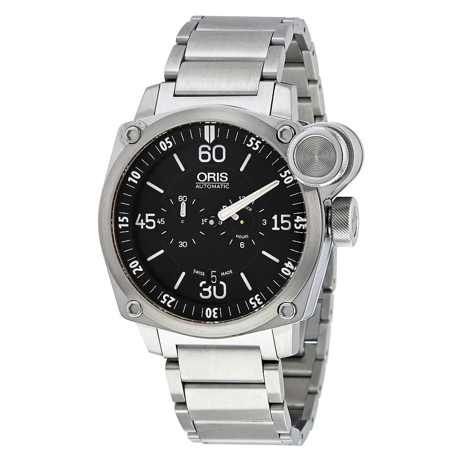 Oris BC4 Der Meisterflieger Automatic Black Dial Steel Men's Watch 749-7632-4194MB 01 749 7632 4194-07 8 22 58