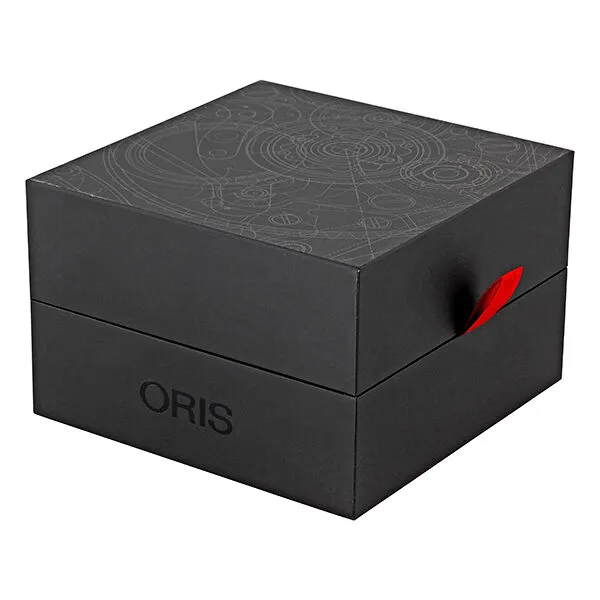 Oris Big Crown Complication Automatic Silver Dial Black Rubber Strap Men's Watch 582-7678-4061RS