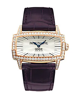 Patek Gondolo Gemma Rose Gold Ladies Watch 4981R