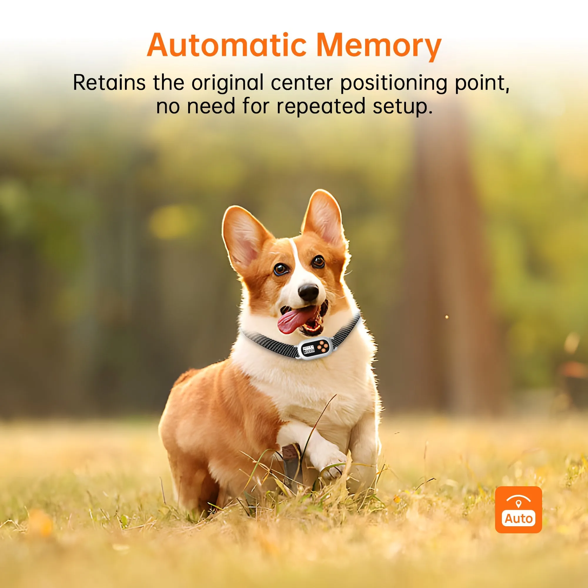 Pawfey SmartPro F820 GPS Wireless Dog Fence Collar