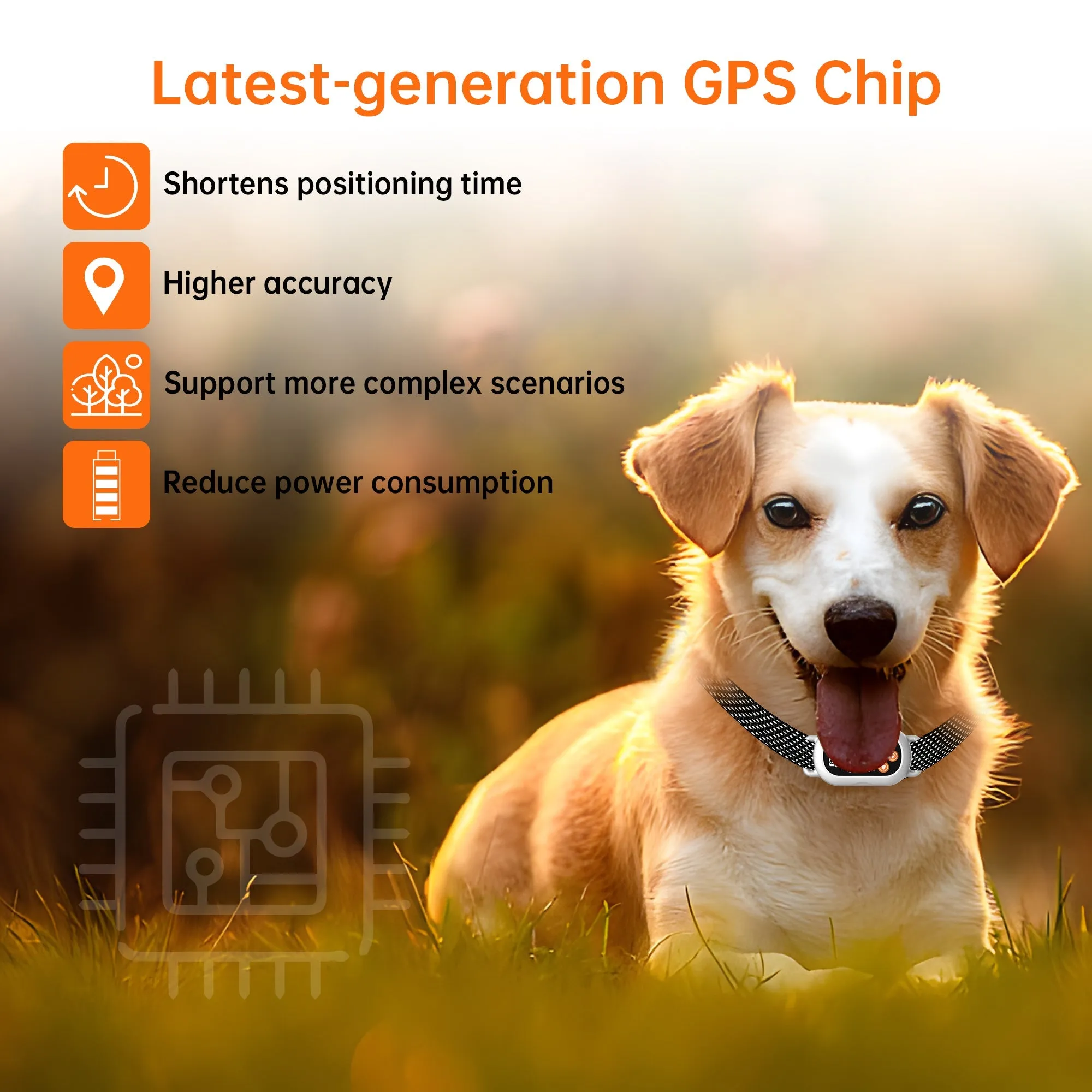 Pawfey SmartPro F820 GPS Wireless Dog Fence Collar