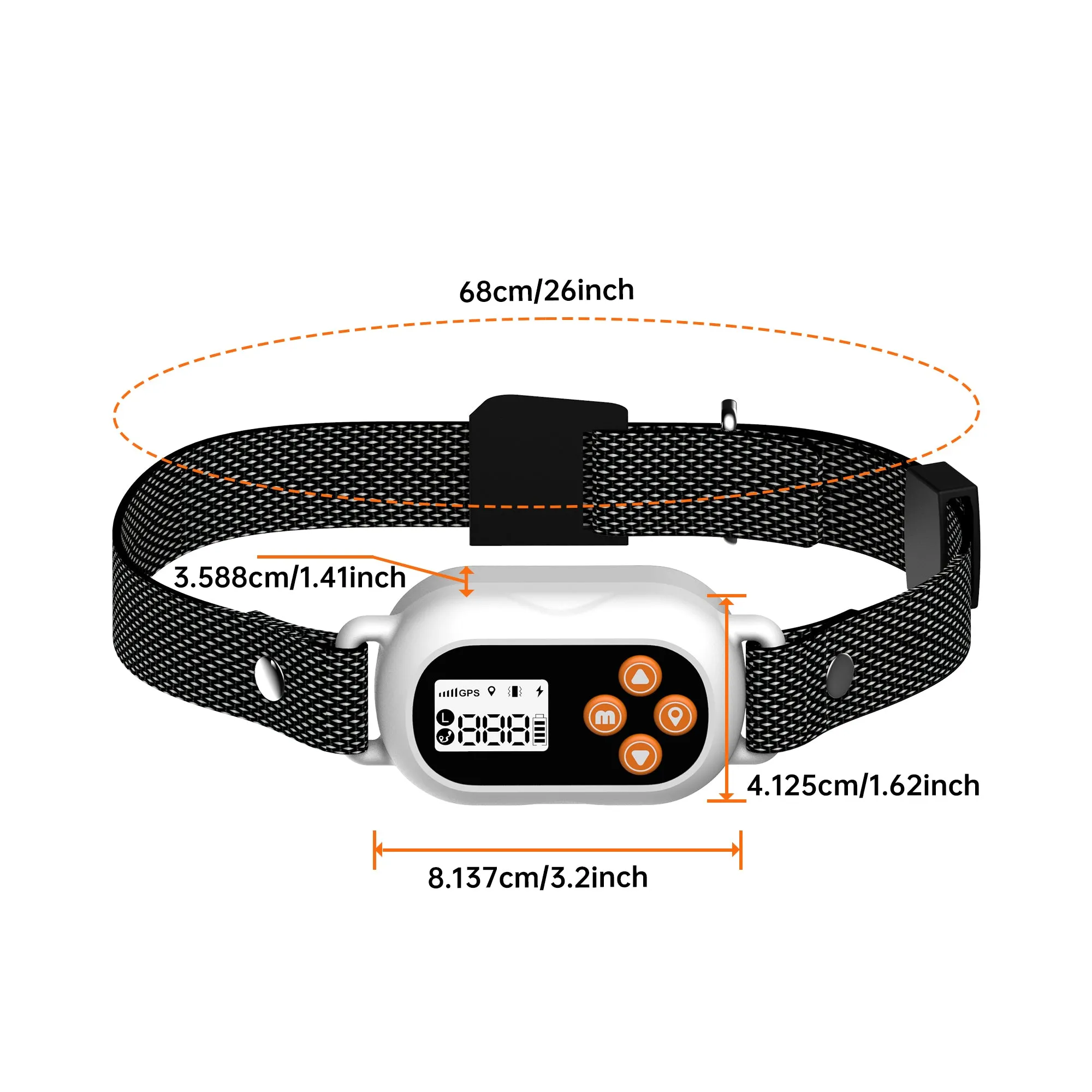 Pawfey SmartPro F820 GPS Wireless Dog Fence Collar