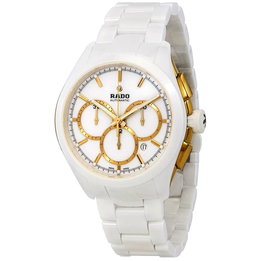 Rado Hyperchrome Chronograph Automatic Silver Dial Men's Watch R32037012