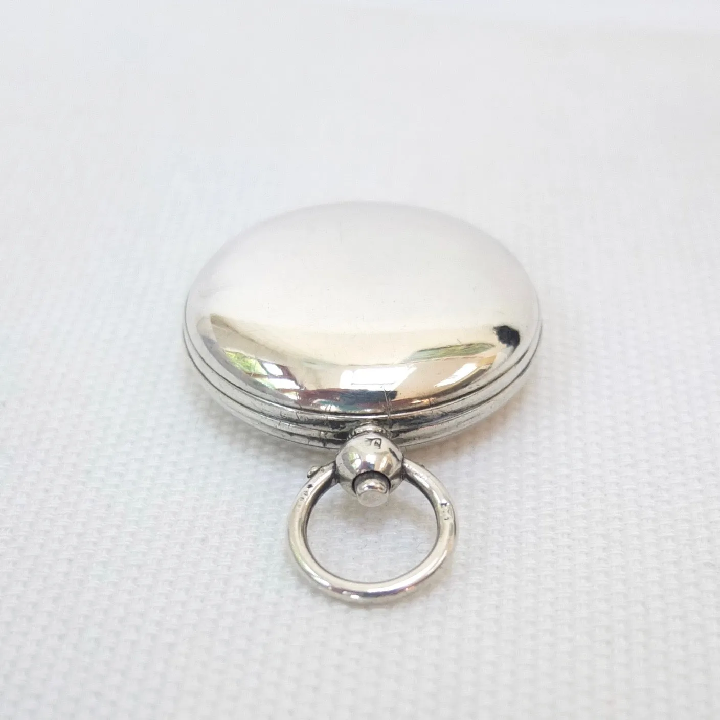 Richard Oliver Silver Pocket Compass (1856)