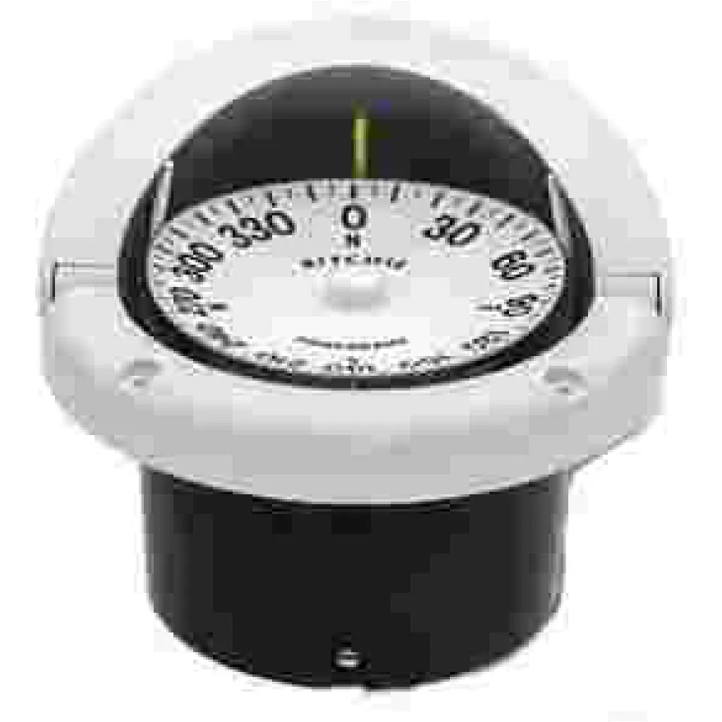 Ritchie Helmsman Flush Open White Compass