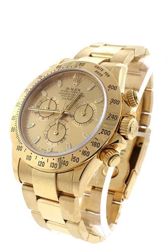 Rolex Cosmograph Daytona Champagne Dial Men's Chronograph Oyster Watch 116508CSO