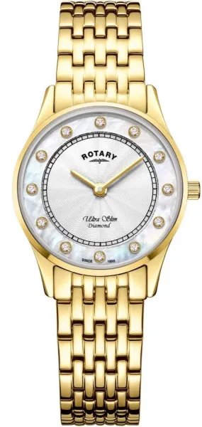 ROT Watch Ultra Slim Gold PVD Quartz