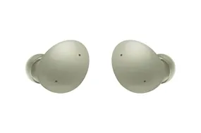SAMSUNG Galaxy Buds 2 True Wireless Earbuds Noise Cancelling Ambient Sound Bluetooth Lightweight Comfort Fit Touch Control US Version, Olive Green