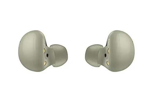 SAMSUNG Galaxy Buds 2 True Wireless Earbuds Noise Cancelling Ambient Sound Bluetooth Lightweight Comfort Fit Touch Control US Version, Olive Green