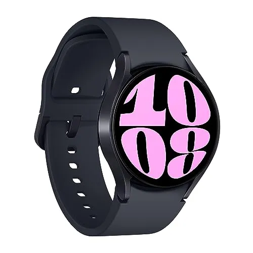 SAMSUNG Galaxy Watch 6 40mm LTE Smartwatch, Fitness Tracker, Personalized HR Zones, Advanced Sleep Coaching, Heart Monitor, BIA Sensor for Health Wellness Insights, Big Screen, US Version, Graphite