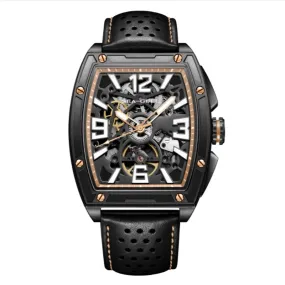 Seagull Men'S Watch Mechanical Hollow Sports Wristwatch Waterproof 5Bar Luminous 42Mm Luxury Automatic Male Watch 2024 New 6166