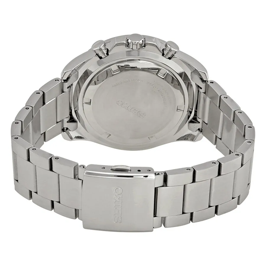 Seiko Black Dial Men's Chronograph Watch SSB257P1