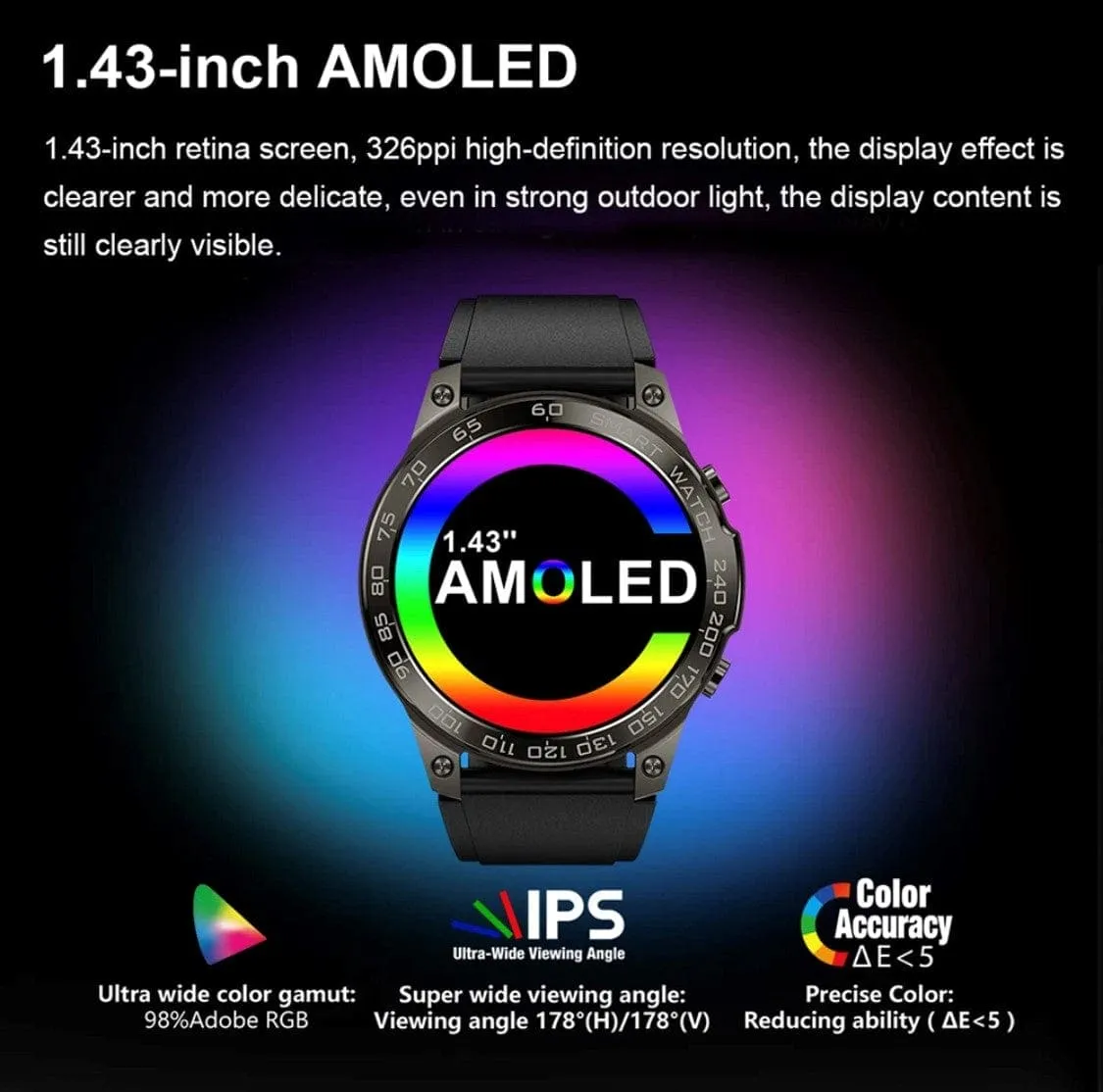 Senbono DM 50 Amoled Black