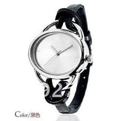 Shsby New leather strap watch women dress quartz watch hand-knitted oval watch ladies Bracelet watch gold student watches gift