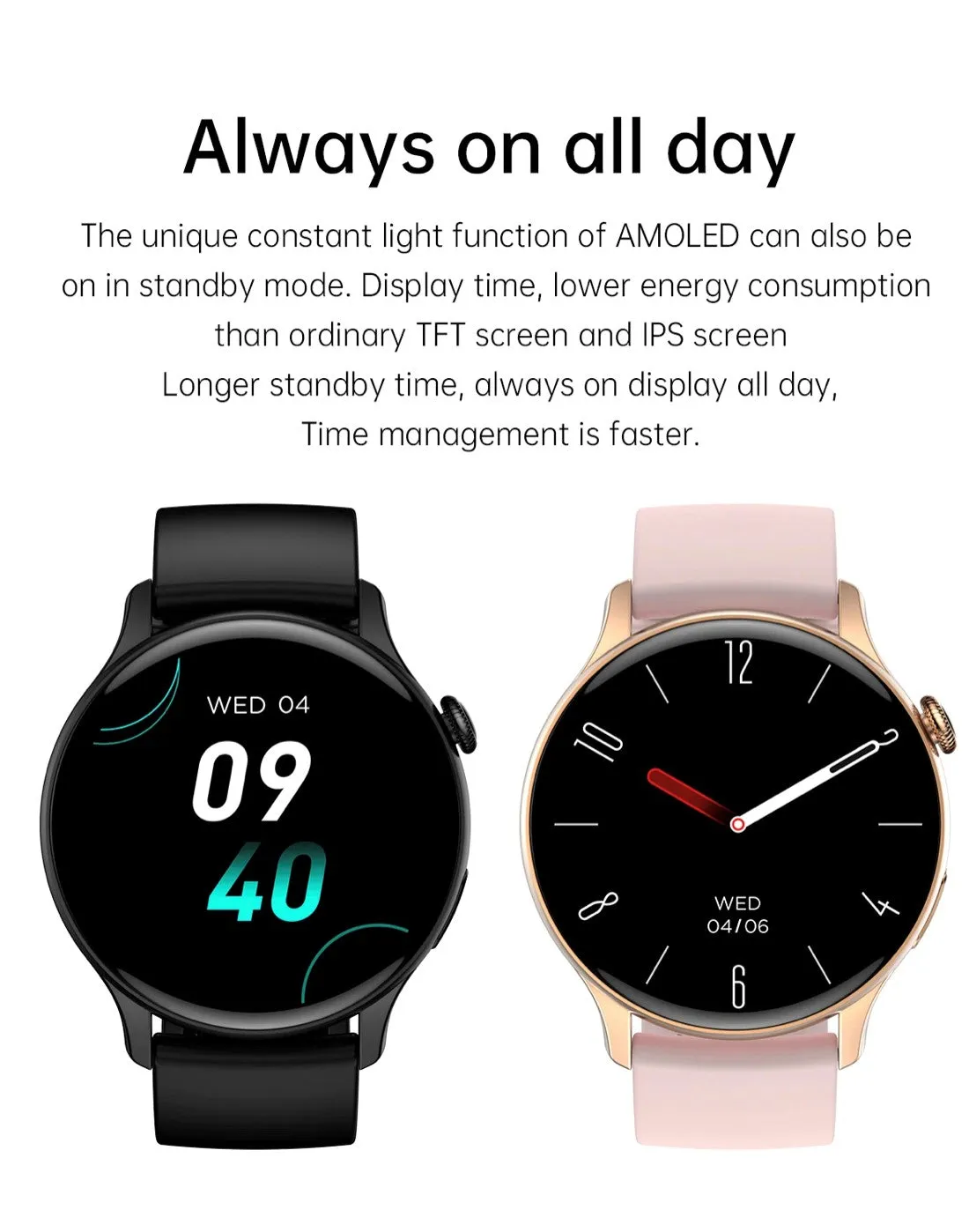 Smartoby Amoled BT Gold