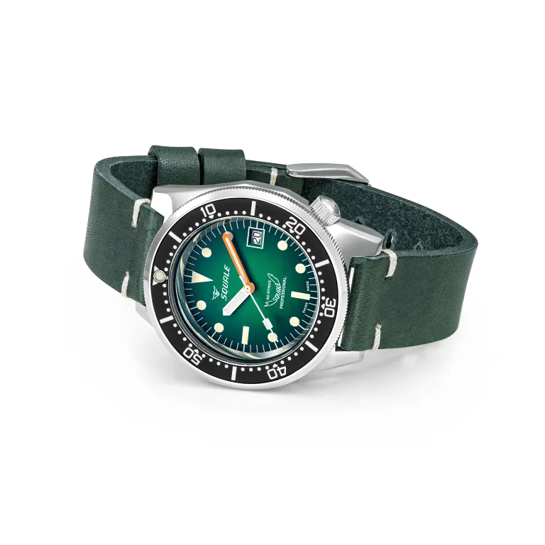 Squale 50 Atmos Green 1521 1521PROFGR.PVE
