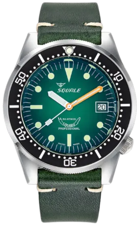 Squale 50 Atmos Green 1521 1521PROFGR.PVE