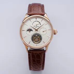 Sugess Seagull's tourbillon movement multifunctional mechanical men's watch 8007 fashion men's watch business waterproof