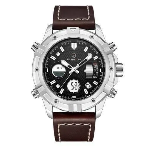 Super Sleek Digital & Waterproof Military Quartz Watch