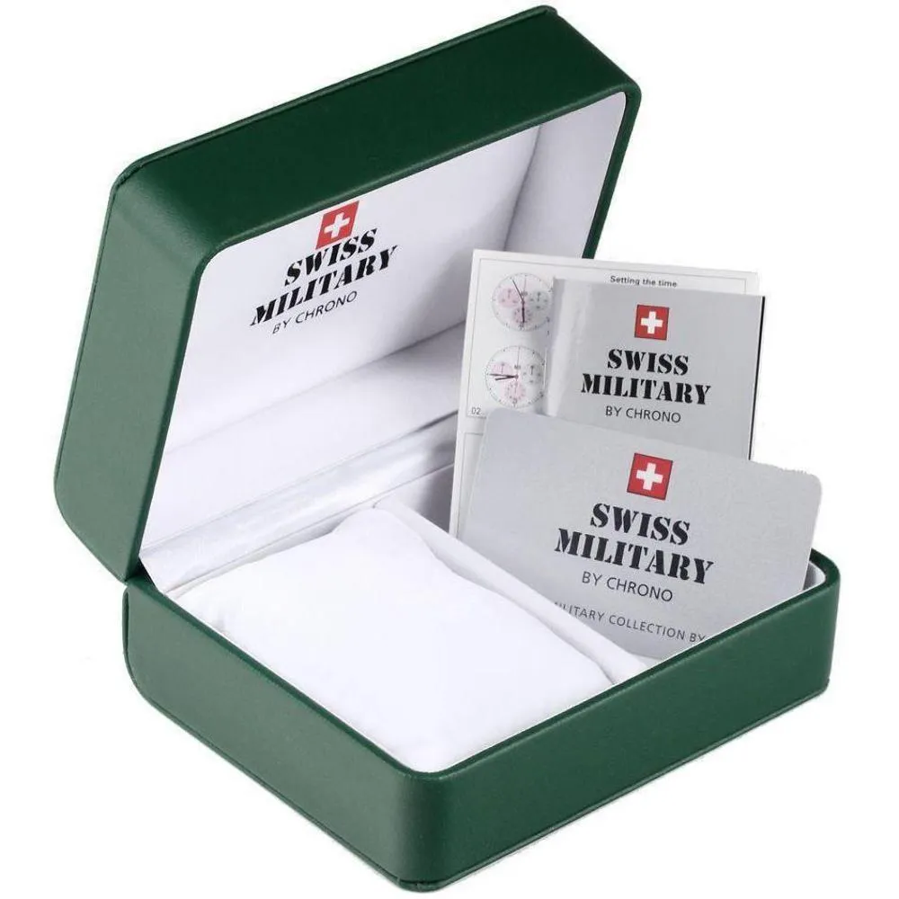 Swiss Military Stainless Steel Mens Watch - SM30137.01