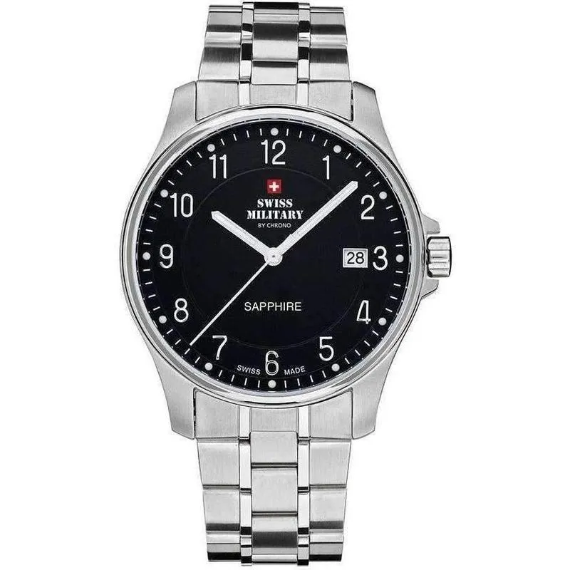 Swiss Military Stainless Steel Mens Watch - SM30137.01