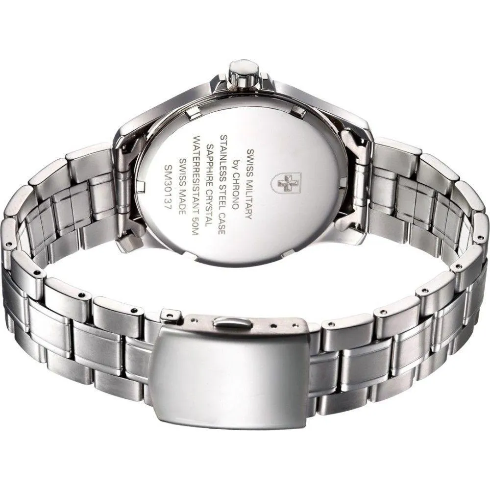 Swiss Military Stainless Steel Mens Watch - SM30137.01