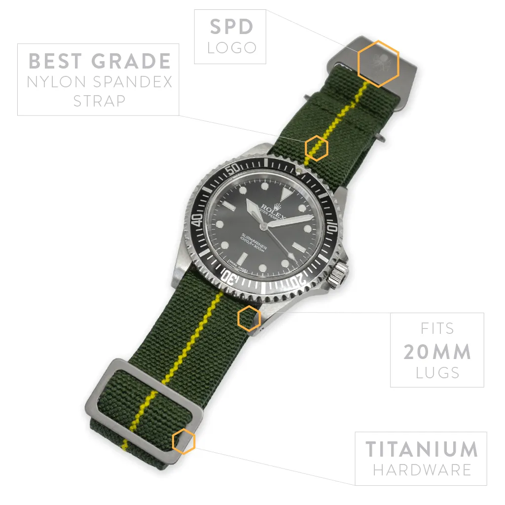 Ti-MNPara Strap 20mm - OG OD