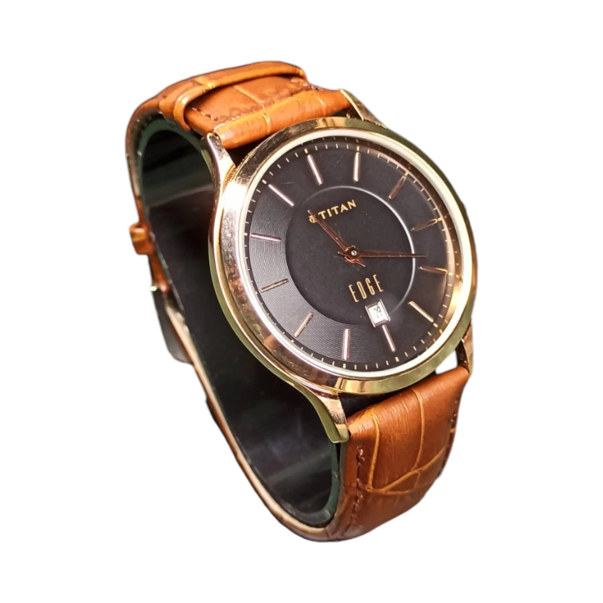 Titan - Good Quality - Date Function - Slim Dial - 42mm - Men's Watch