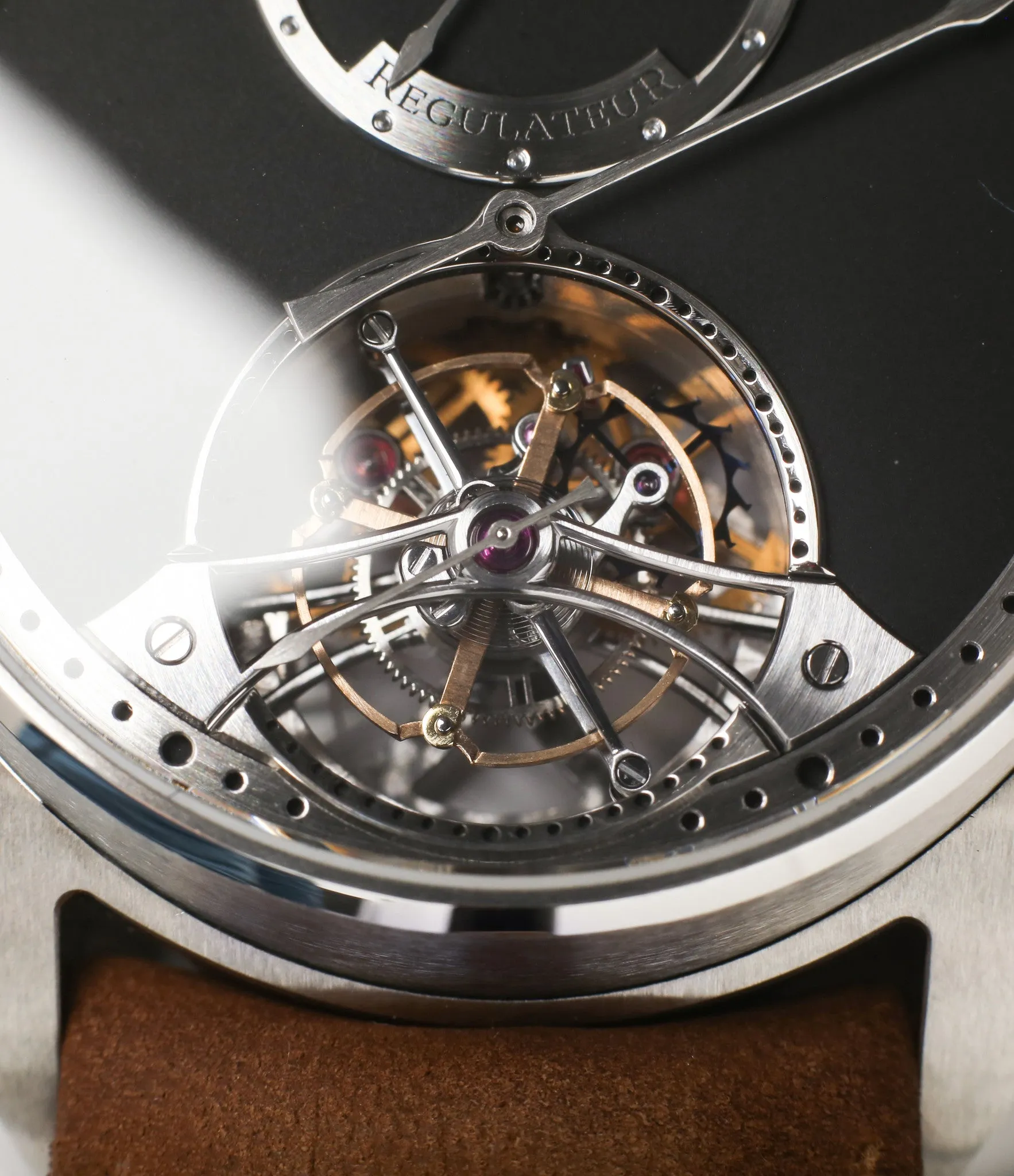 Tourbillon Régulateur | Steel