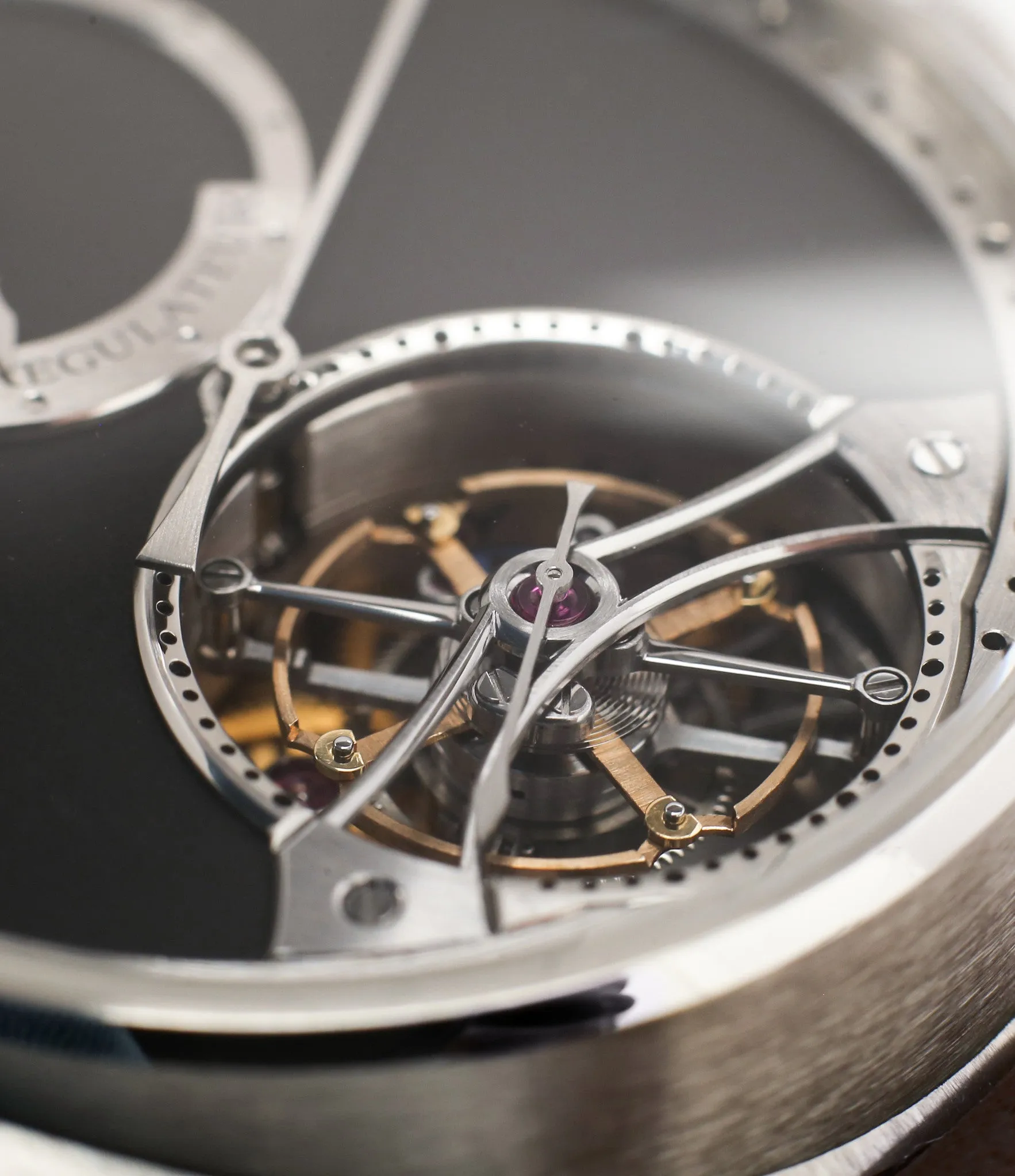Tourbillon Régulateur | Steel