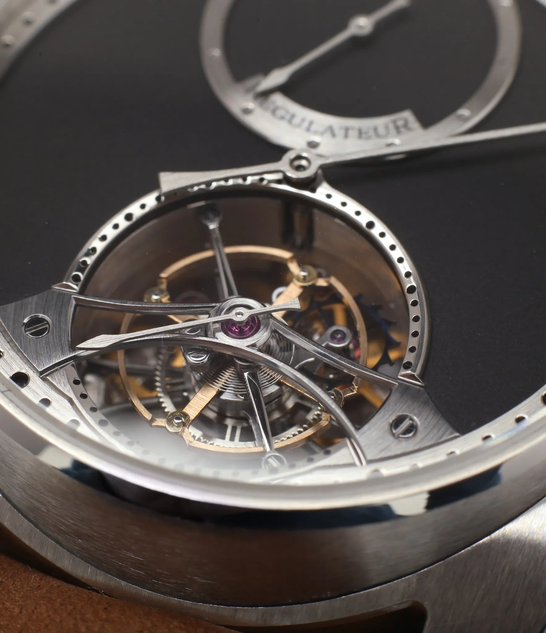 Tourbillon Régulateur | Steel