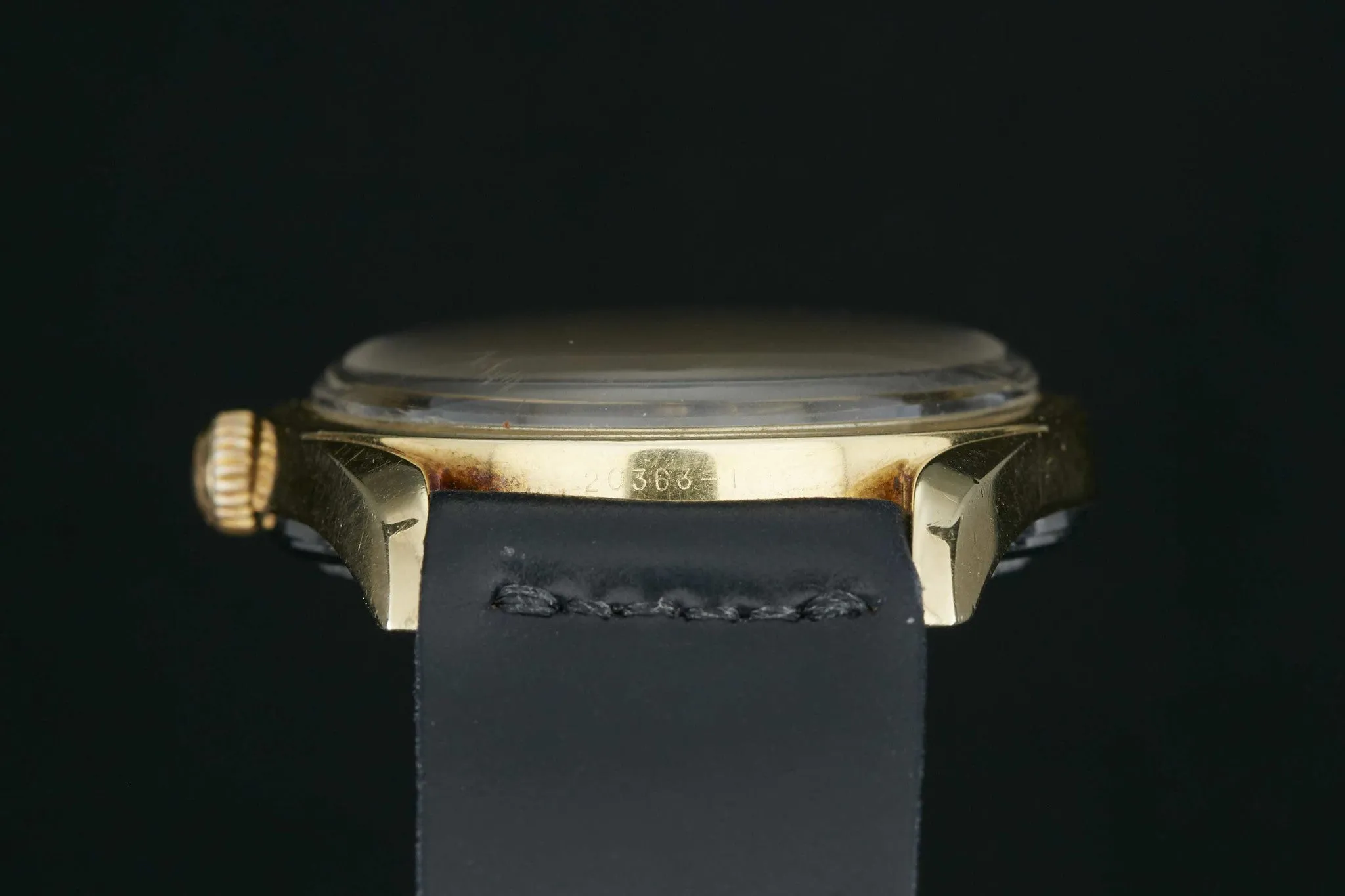 Universal Genève Polerouter  Gold Plate