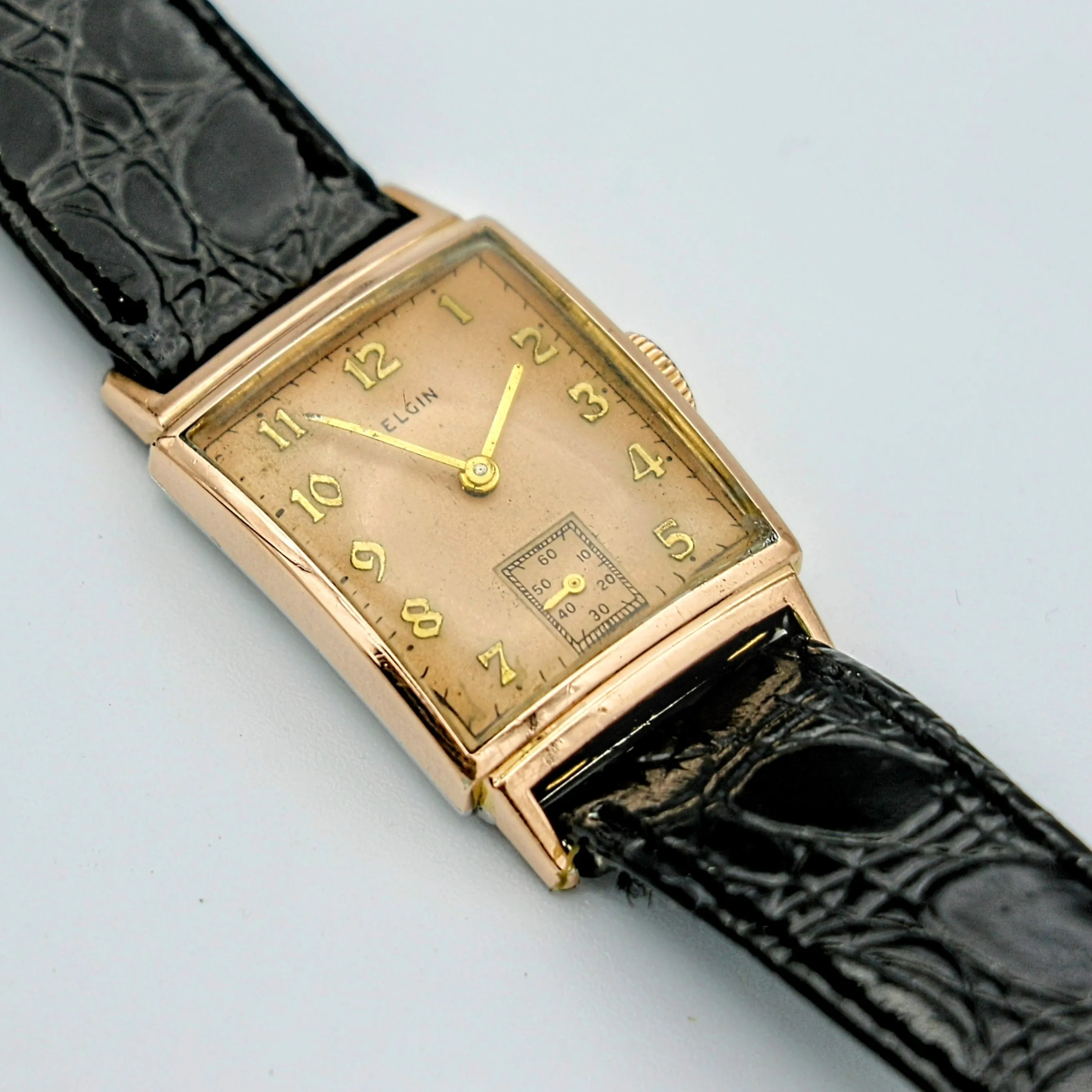 Vintage 1942 ELGIN Watch Ref. 6512E Grade 557 15 Jewels U.S.A. Made Wristwatch