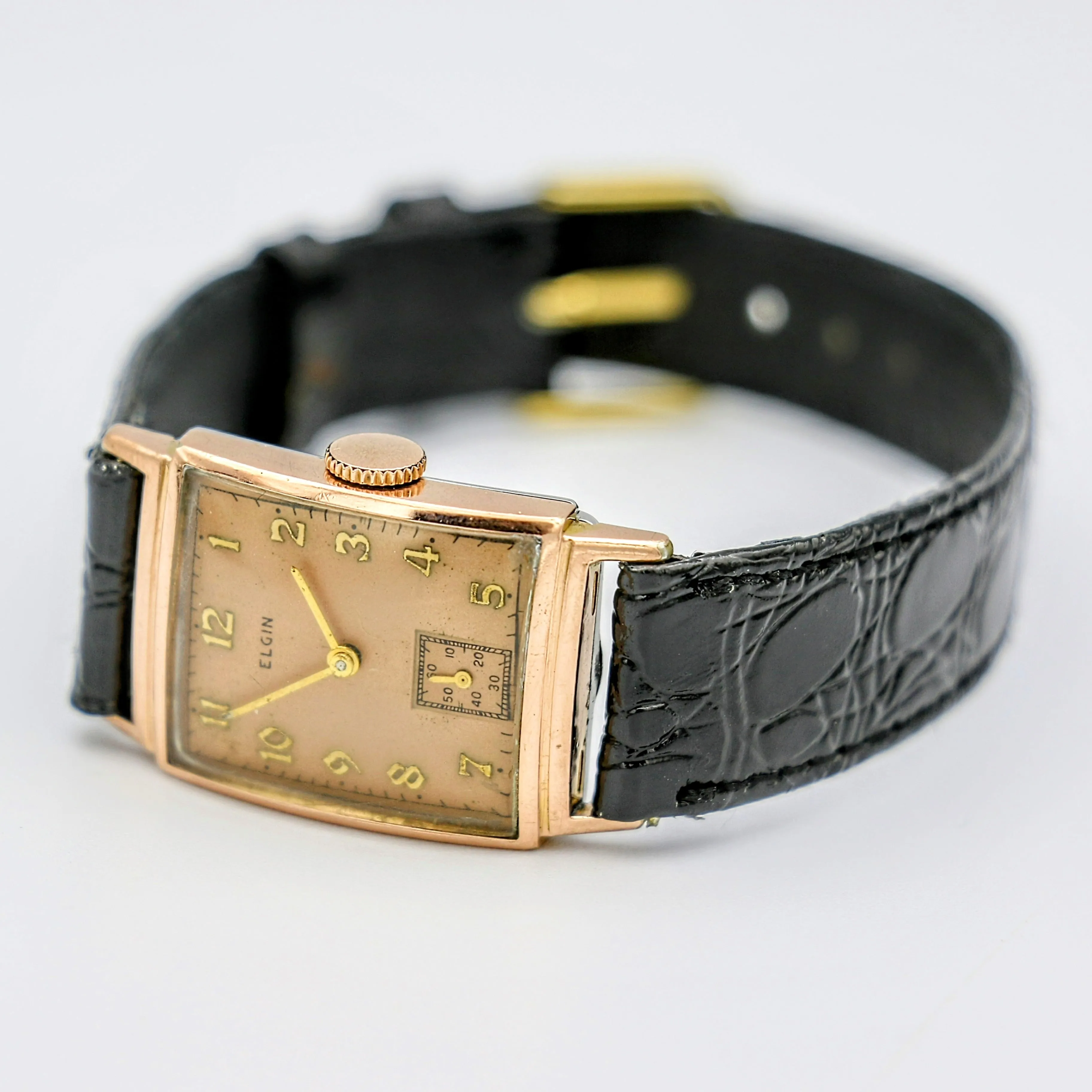 Vintage 1942 ELGIN Watch Ref. 6512E Grade 557 15 Jewels U.S.A. Made Wristwatch