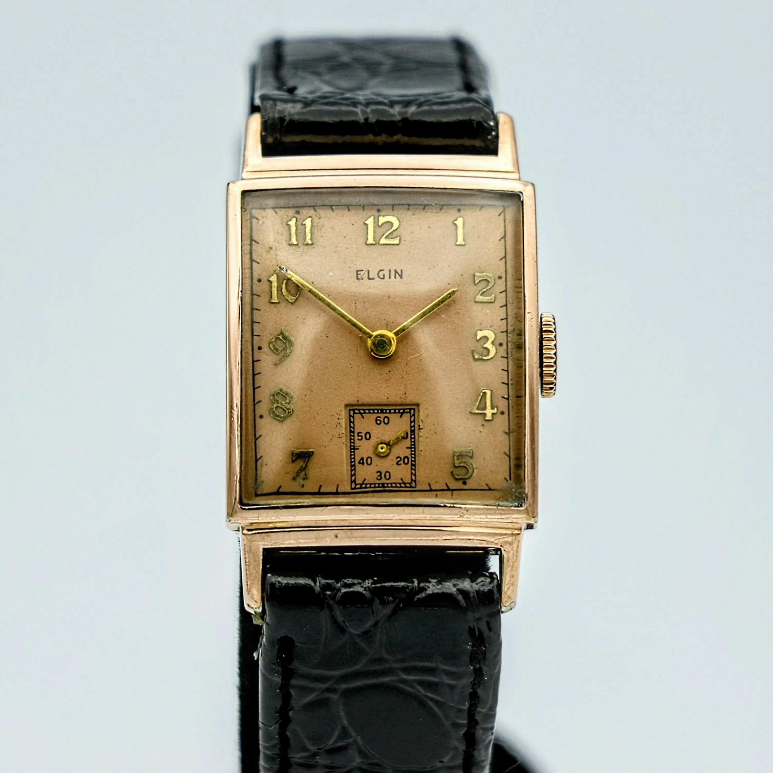 Vintage 1942 ELGIN Watch Ref. 6512E Grade 557 15 Jewels U.S.A. Made Wristwatch
