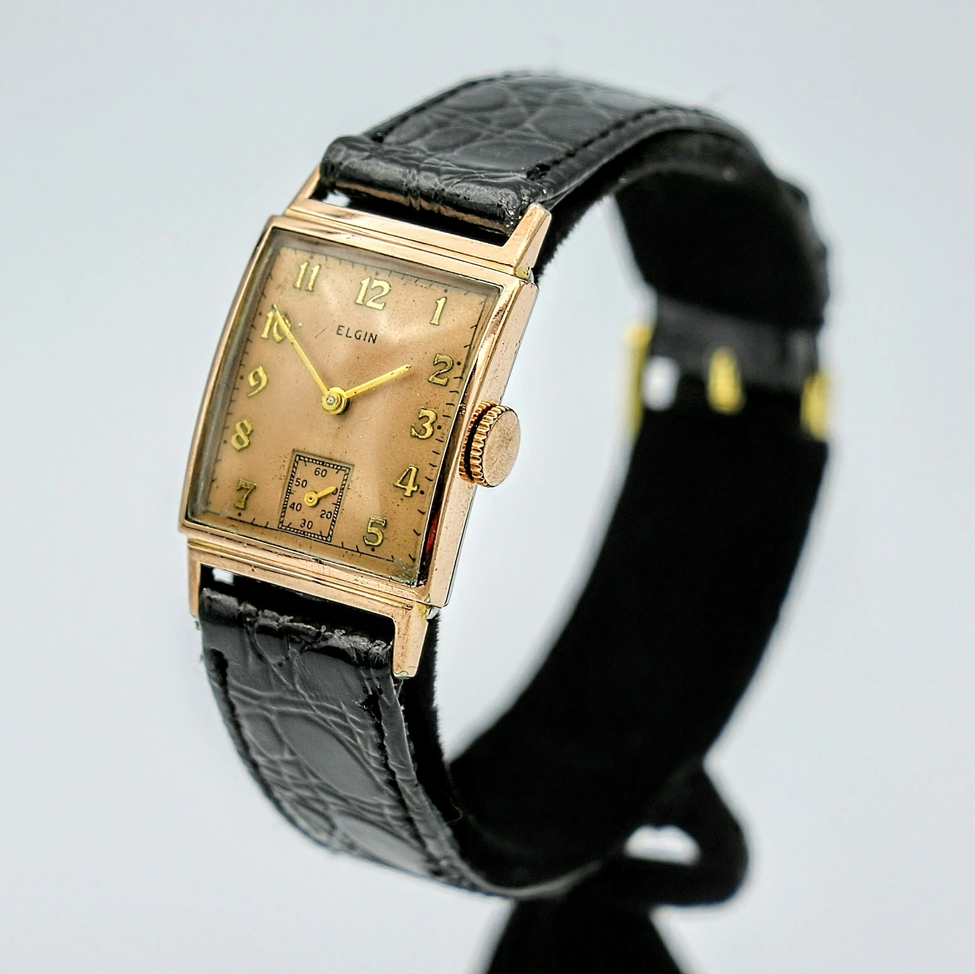 Vintage 1942 ELGIN Watch Ref. 6512E Grade 557 15 Jewels U.S.A. Made Wristwatch