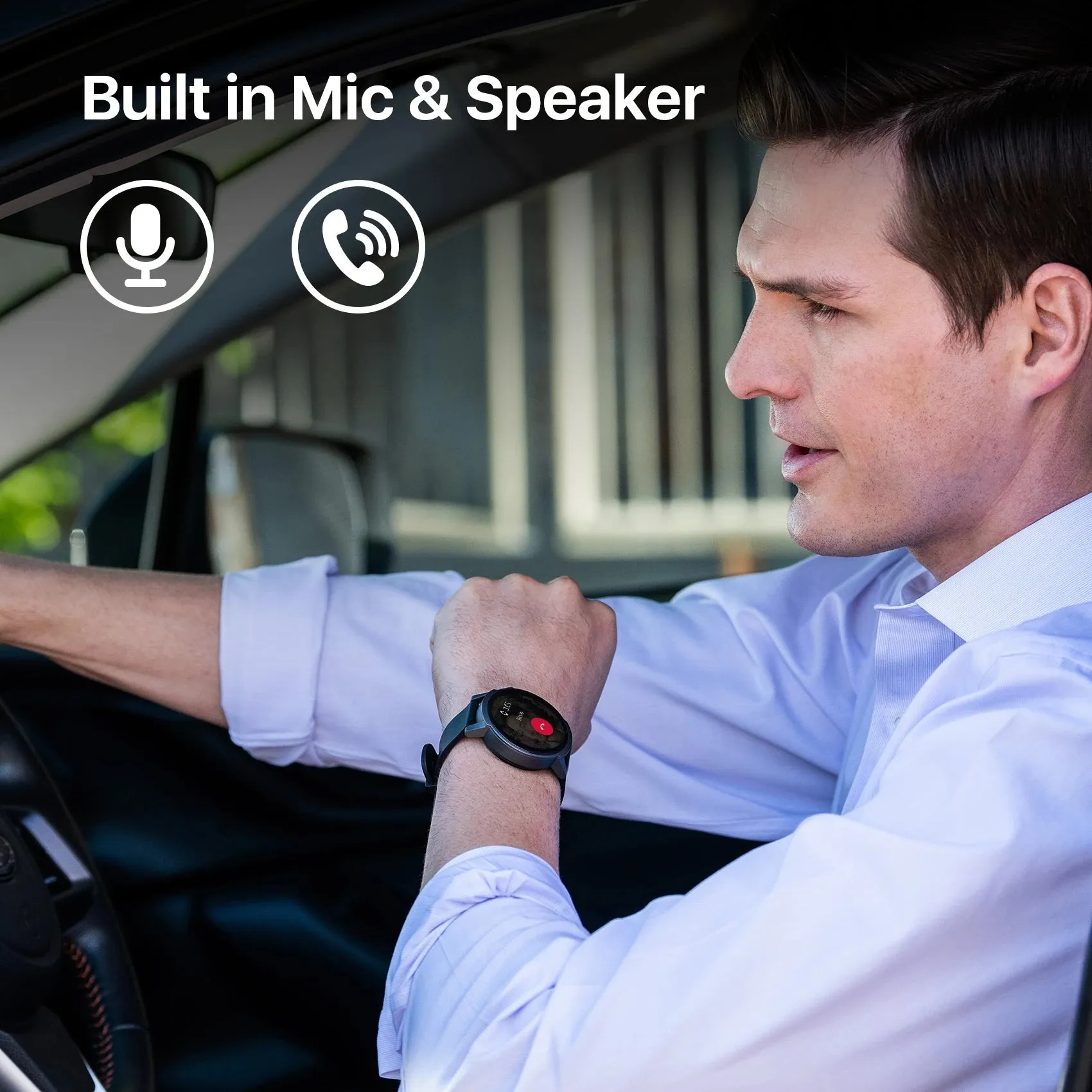 Waterproof Snapdragon 4100 Screen 8GB ROM Capacity Smartwatches