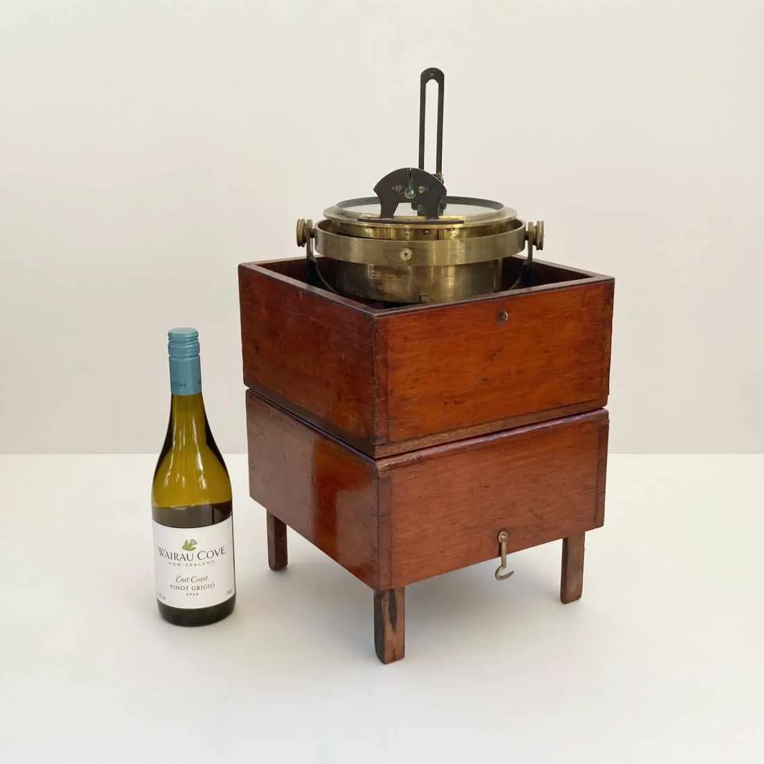 William IV Dry Card Marine Sighting Compass by Hemsley of Tower Hill London